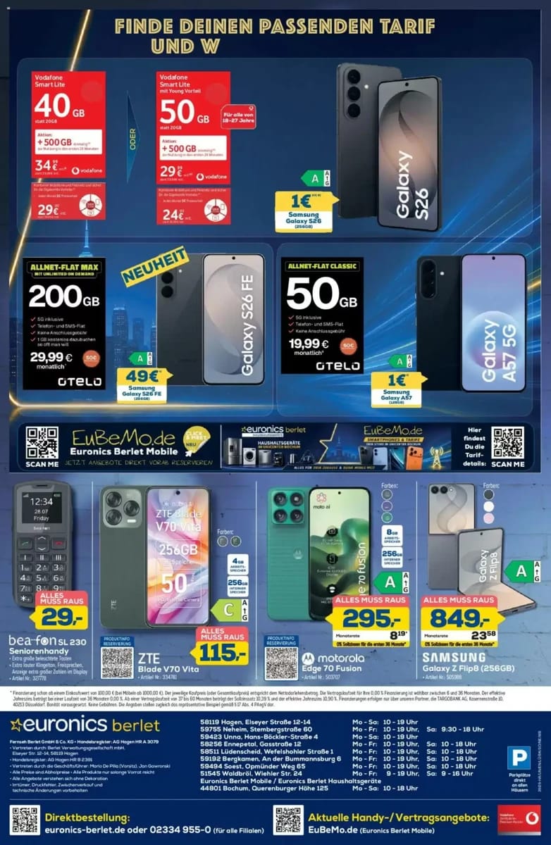 Prospekt Euronics, Seite 8 von 8