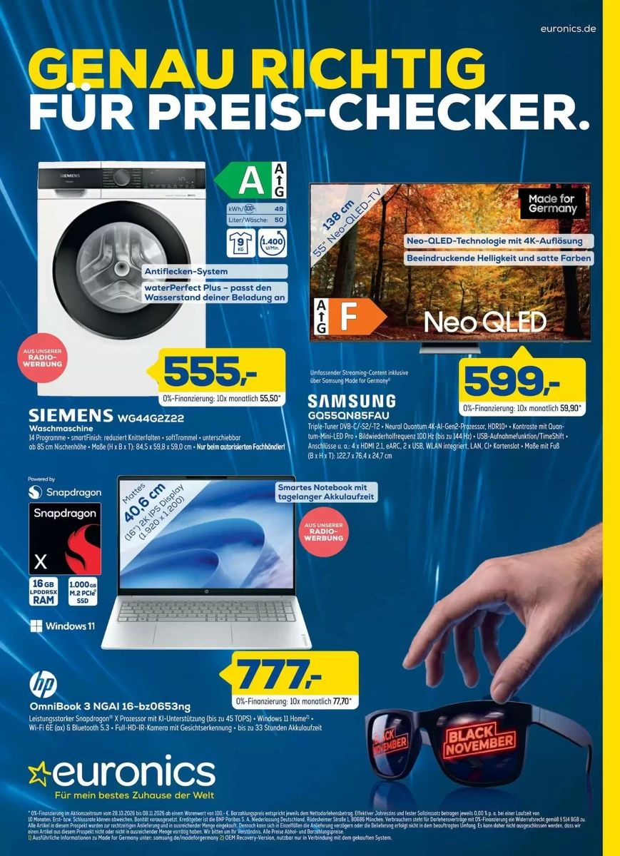 Prospekt Euronics, Seite 1 von 18
