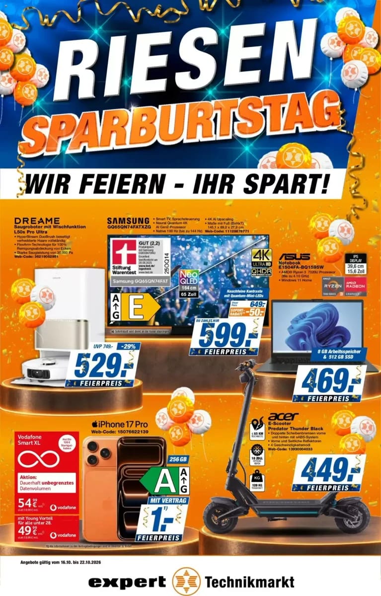 Prospekt Expert, Seite 1 von 8