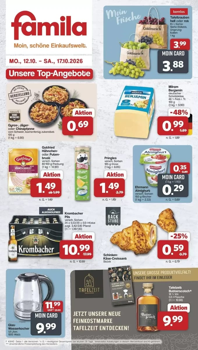 Prospekt Famila Nordwest, Seite 1 von 41