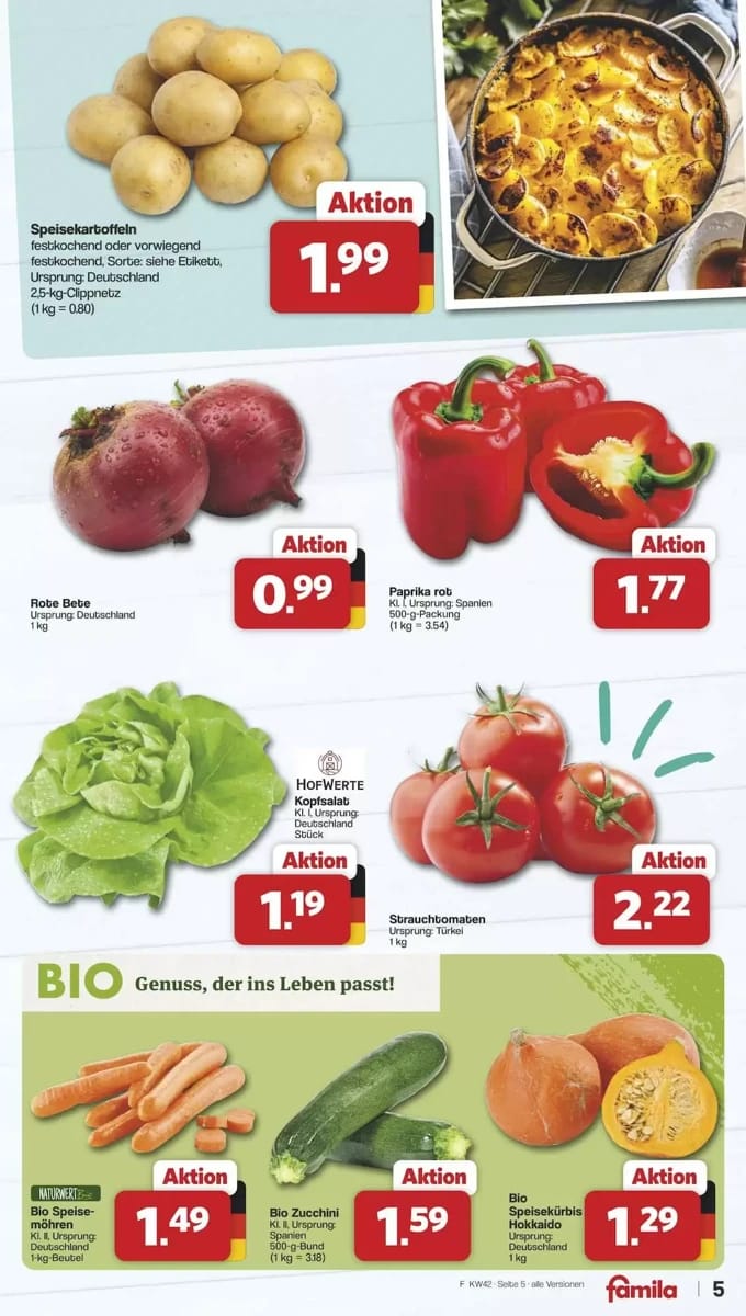 Prospekt Famila Nordwest, Seite 5 von 41