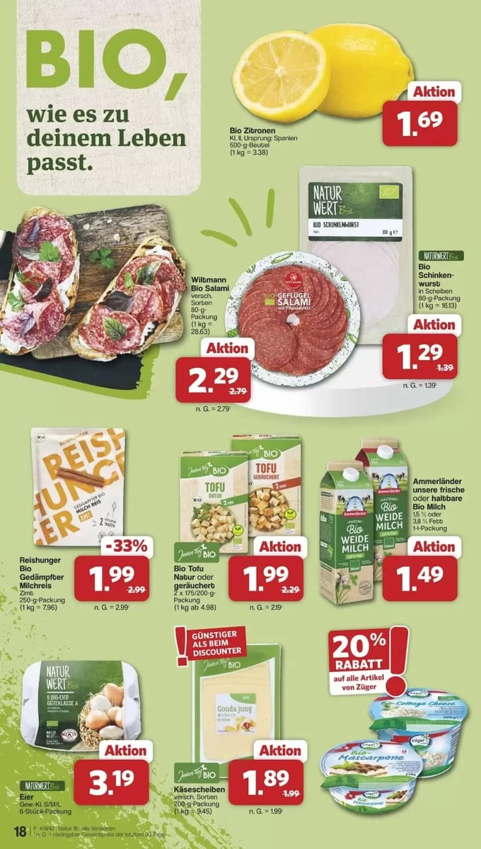Prospekt Famila Nordwest, Seite 18 von 41