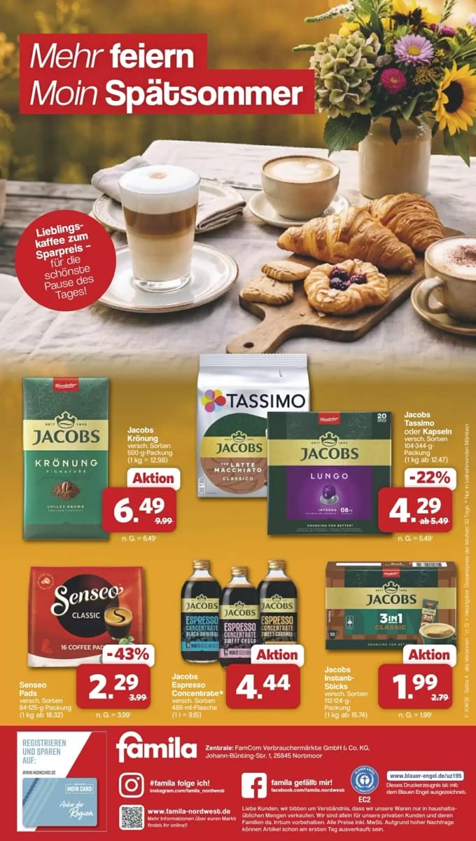 Prospekt Famila Nordwest, Seite 4 von 4