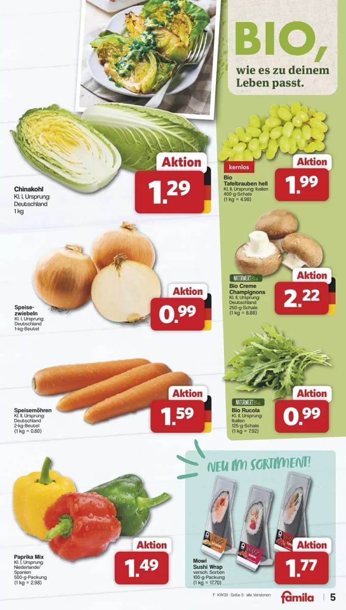 Prospekt Famila Nordwest, Seite 5 von 40