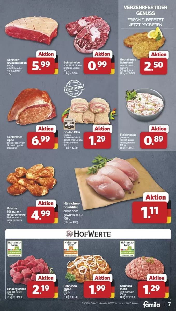 Prospekt Famila Nordwest, Seite 7 von 40