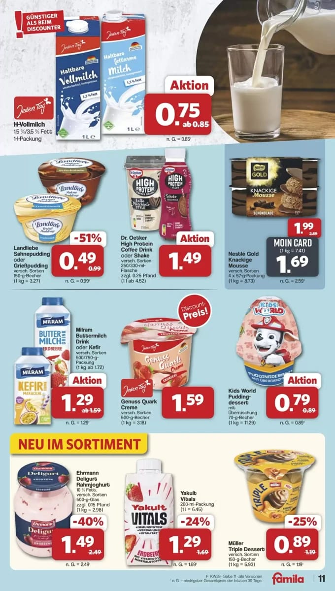 Prospekt Famila Nordwest, Seite 11 von 40