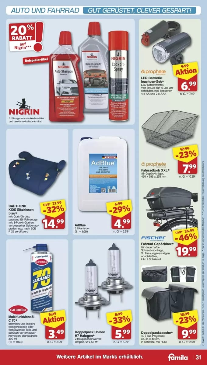 Prospekt Famila Nordwest, Seite 32 von 40