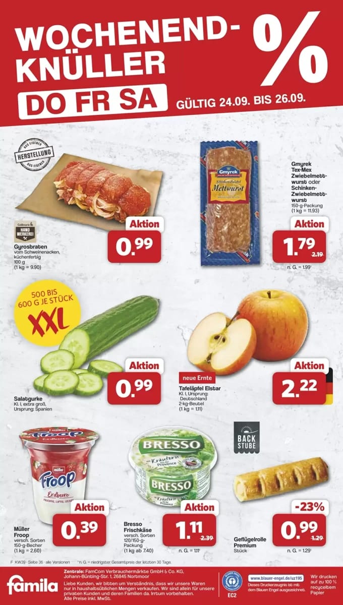 Prospekt Famila Nordwest, Seite 37 von 40
