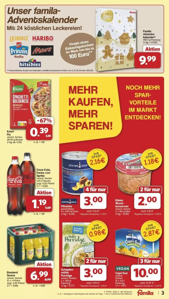 Prospekt Famila Nordwest, Seite 3 von 47