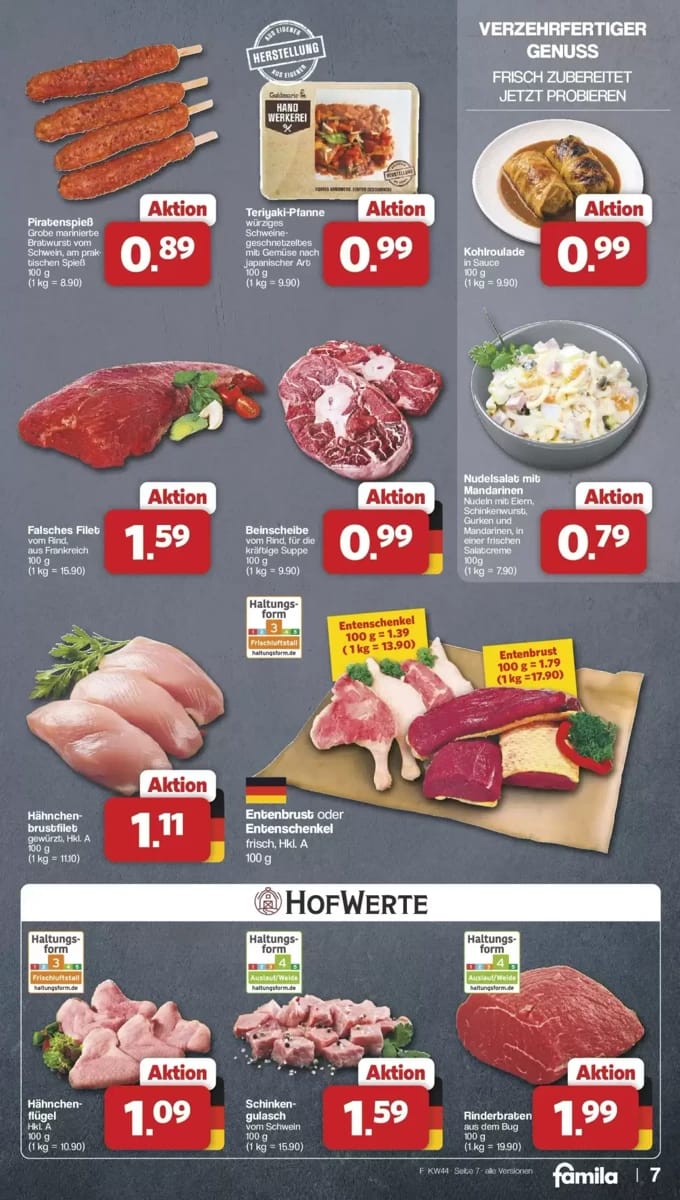 Prospekt Famila Nordwest, Seite 7 von 47