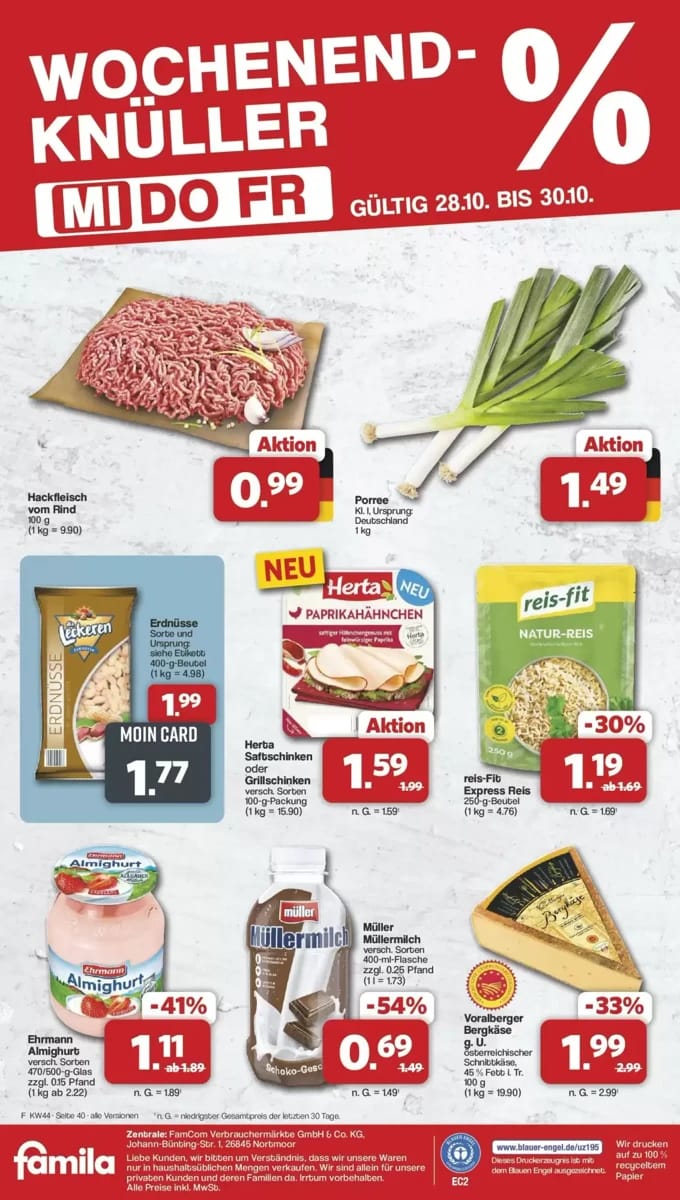 Prospekt Famila Nordwest, Seite 42 von 47