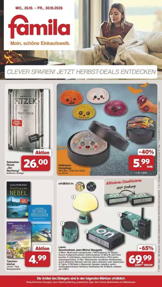 Prospekt Famila Nordwest, Seite 1 von 4