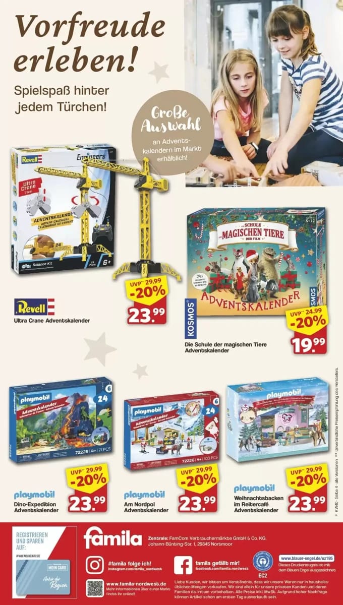 Prospekt Famila Nordwest, Seite 4 von 4