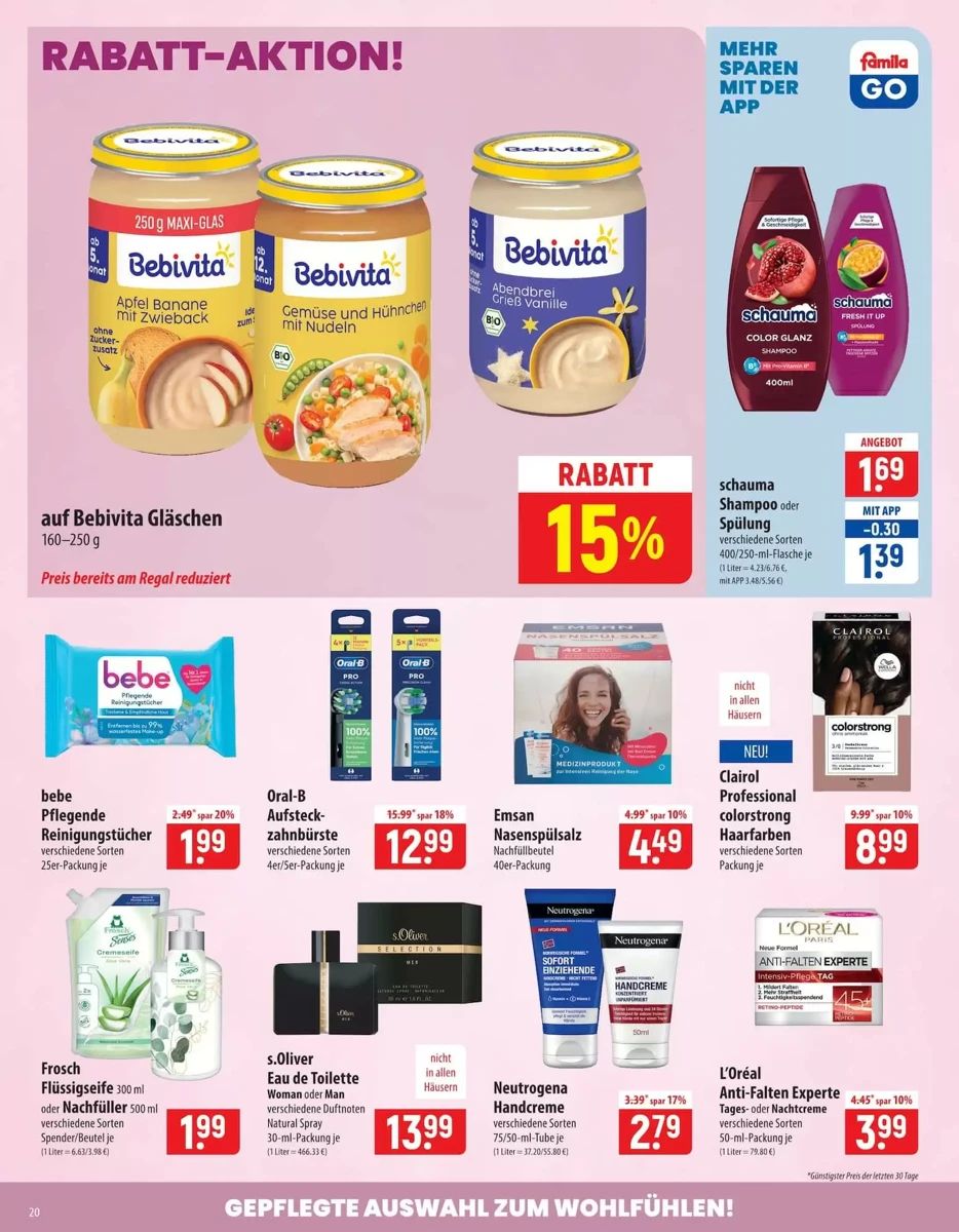 Prospekt Famila, Seite 20 von 28