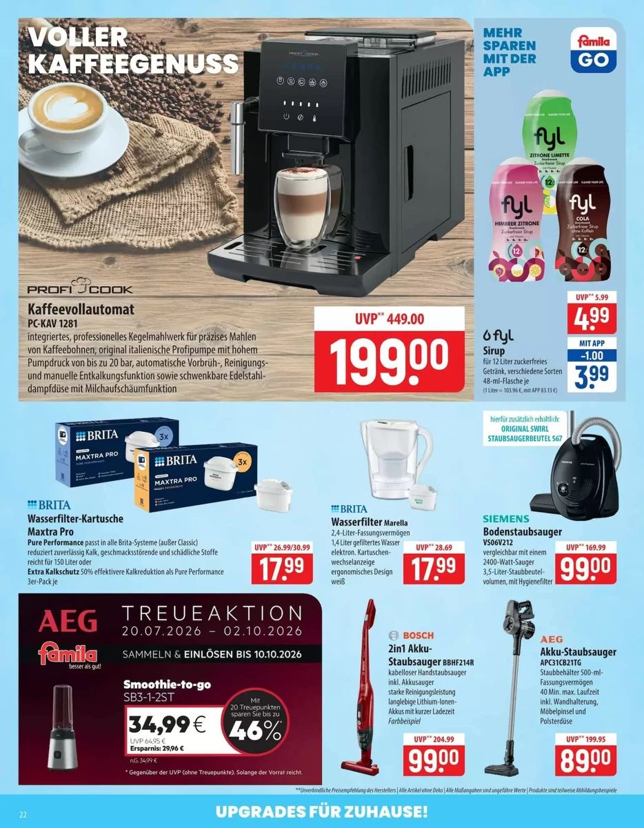 Prospekt Famila, Seite 22 von 28