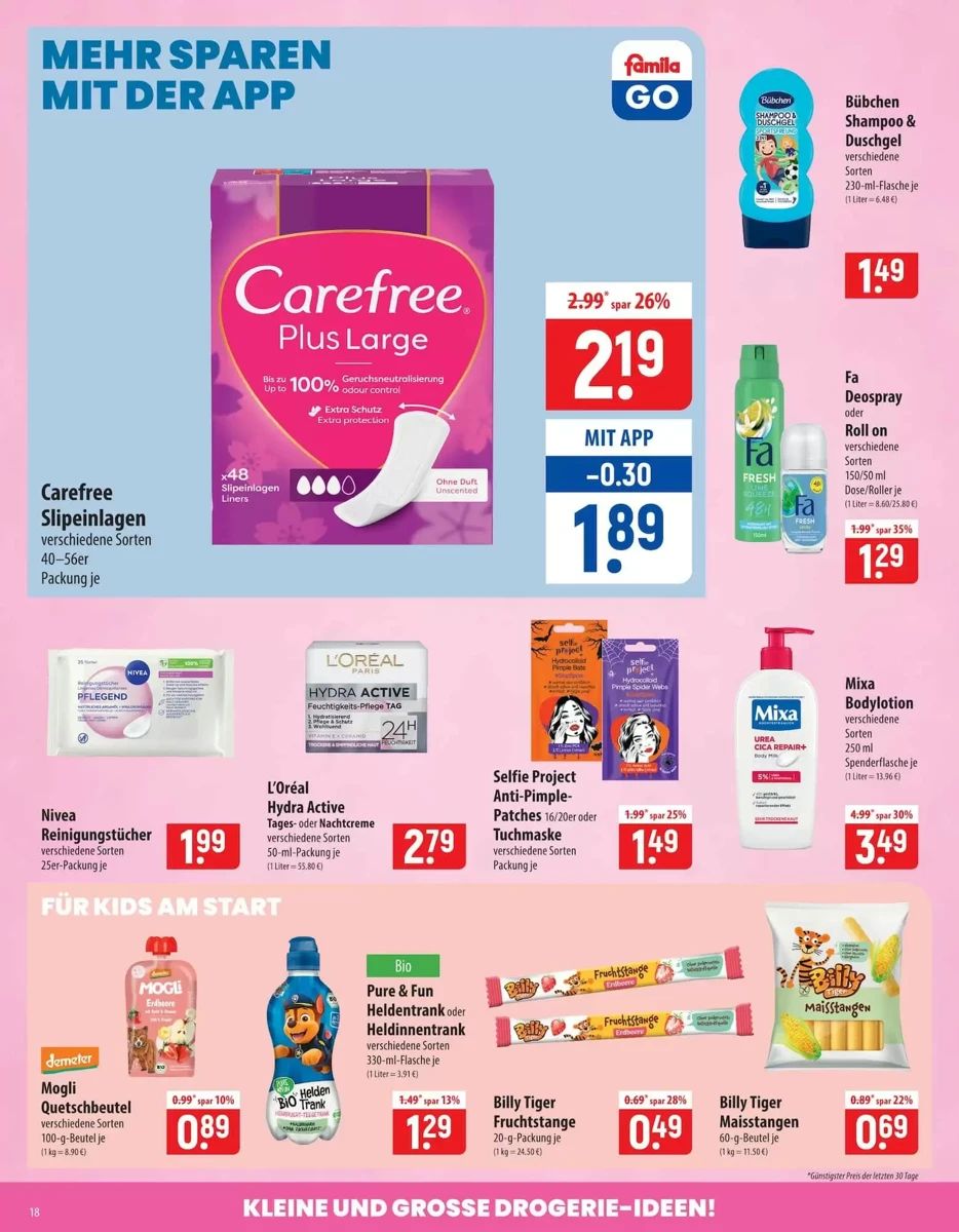 Prospekt Famila, Seite 18 von 28