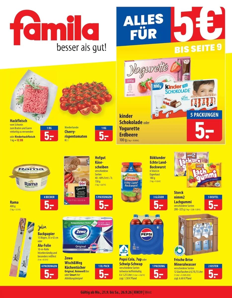 Prospekt Famila, Seite 1 von 24