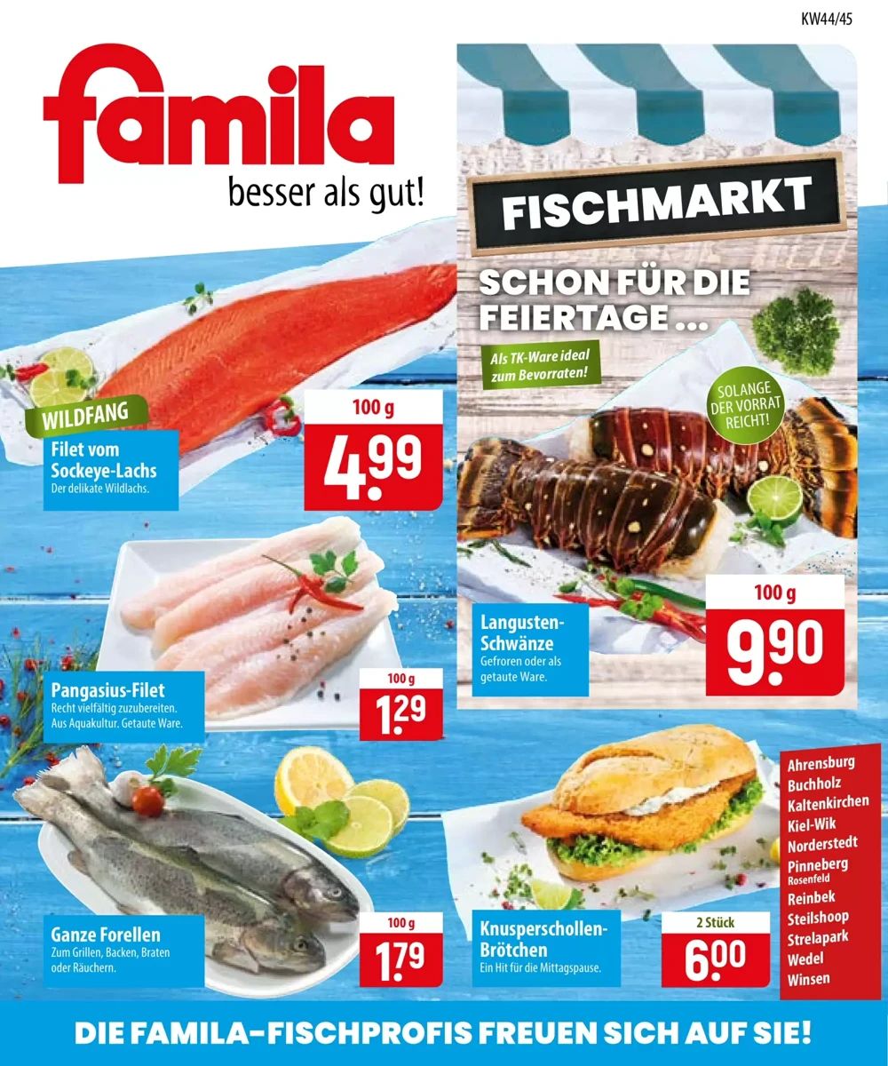 Prospekt Famila, Seite 1 von 2