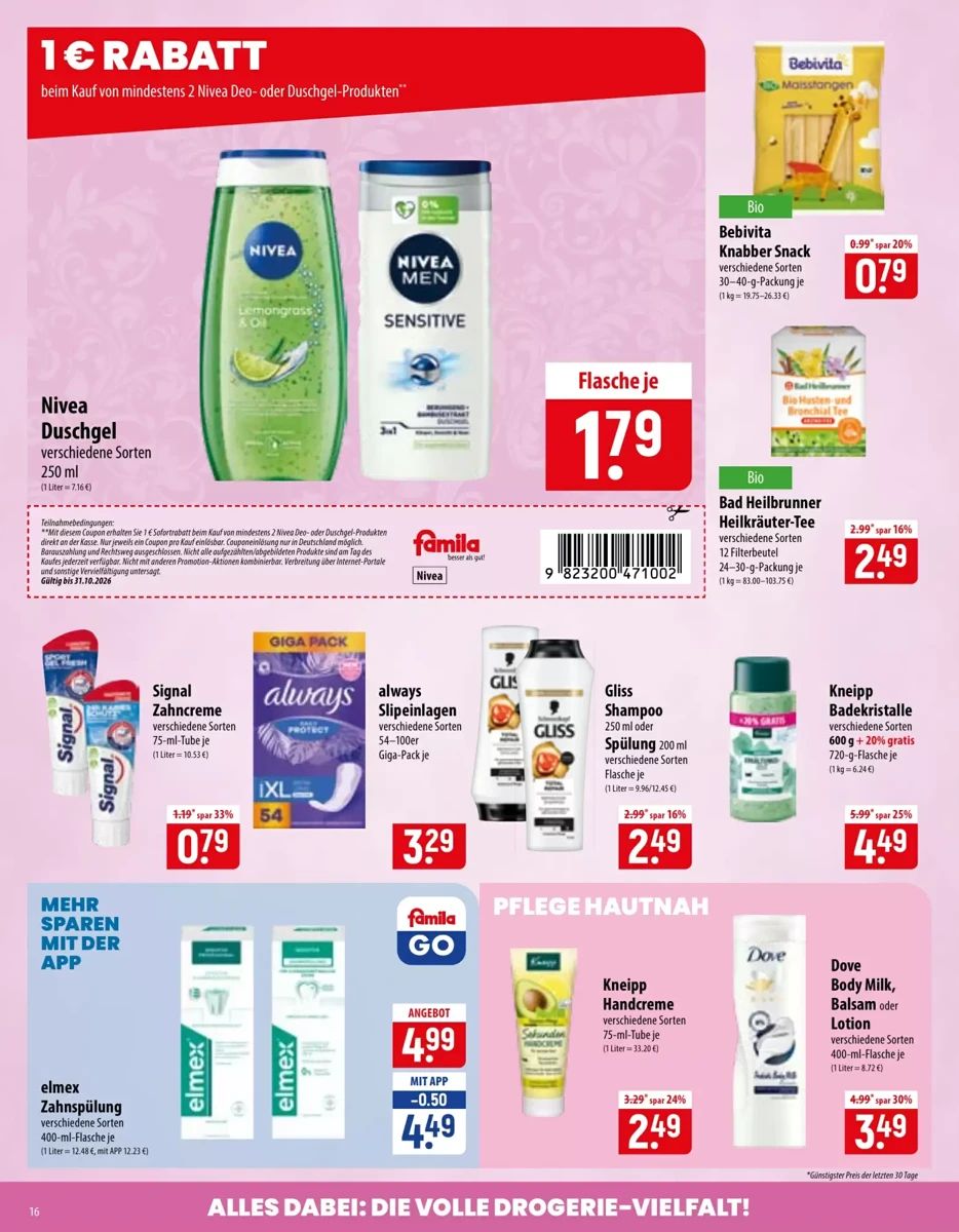 Prospekt Famila, Seite 16 von 24