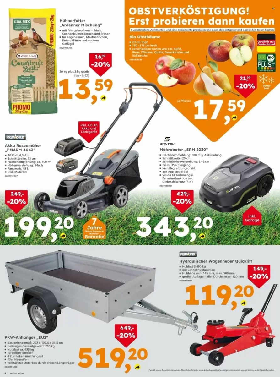 Prospekt Globus Baumarkt, Seite 4 von 4