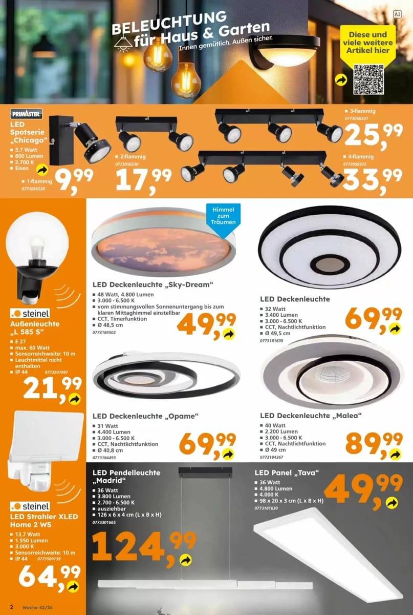 Prospekt Globus Baumarkt, Seite 2 von 16