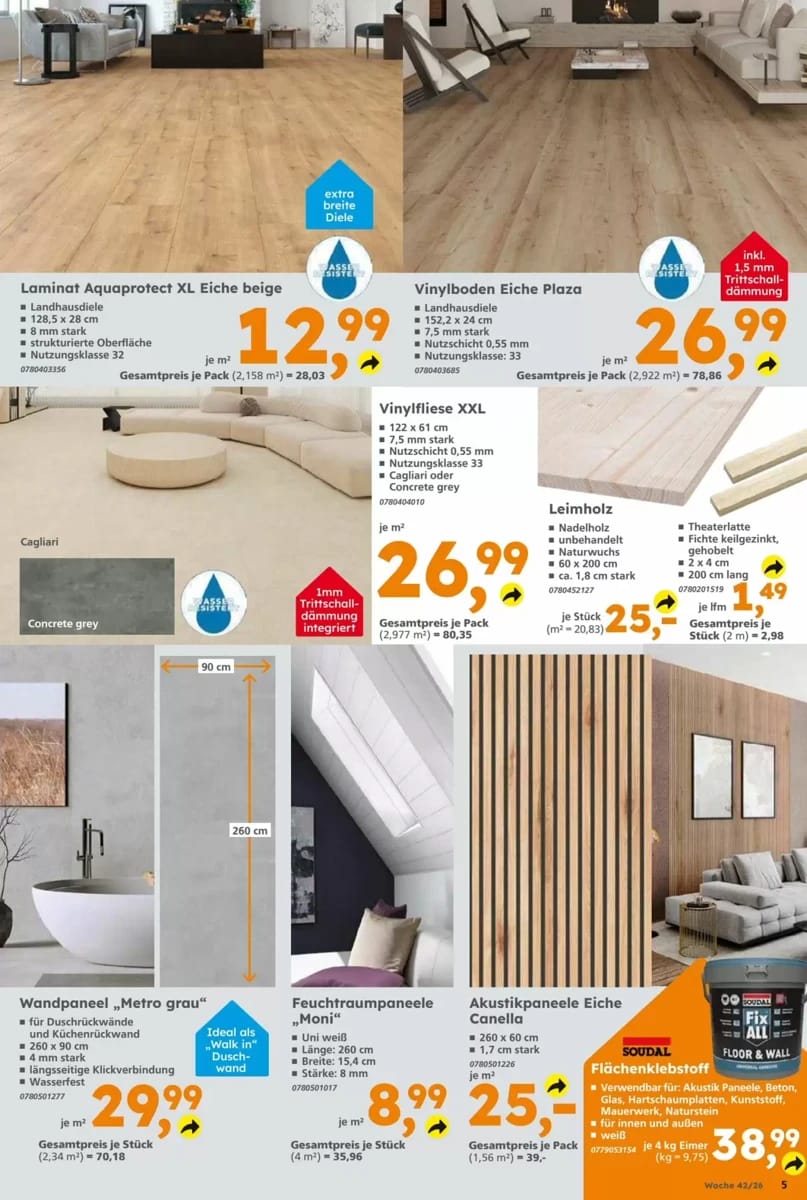 Prospekt Globus Baumarkt, Seite 5 von 16