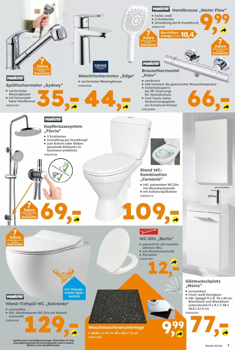Prospekt Globus Baumarkt, Seite 7 von 16
