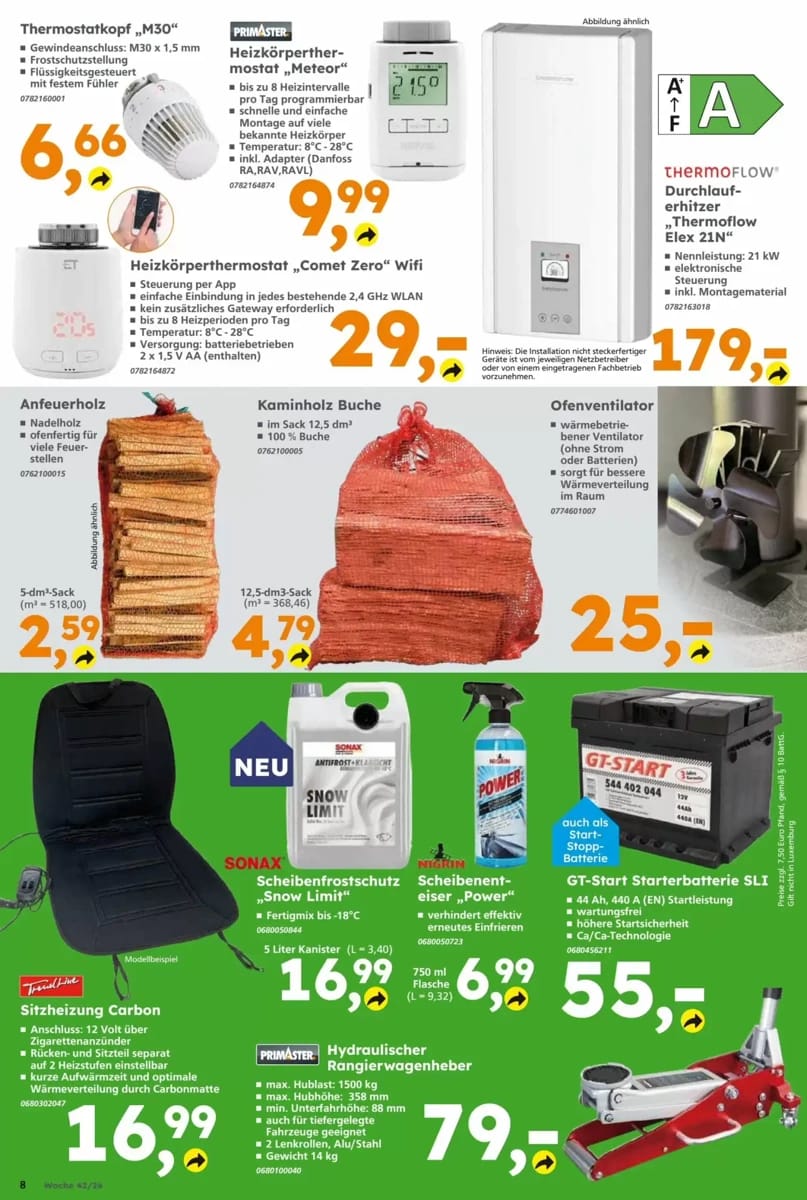 Prospekt Globus Baumarkt, Seite 8 von 16