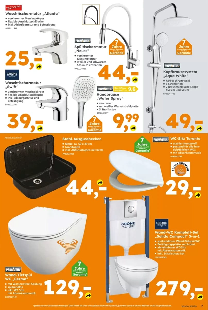 Prospekt Globus Baumarkt, Seite 7 von 12