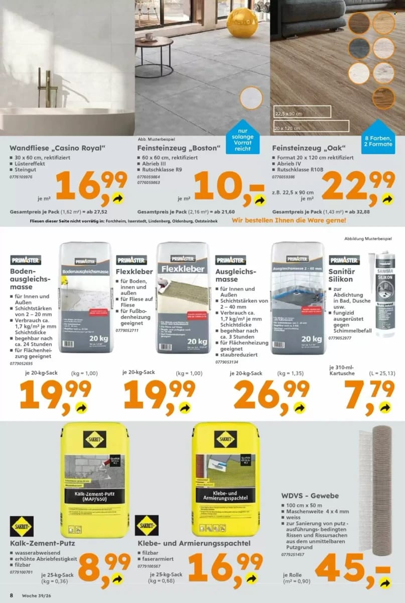 Prospekt Globus Baumarkt, Seite 8 von 14