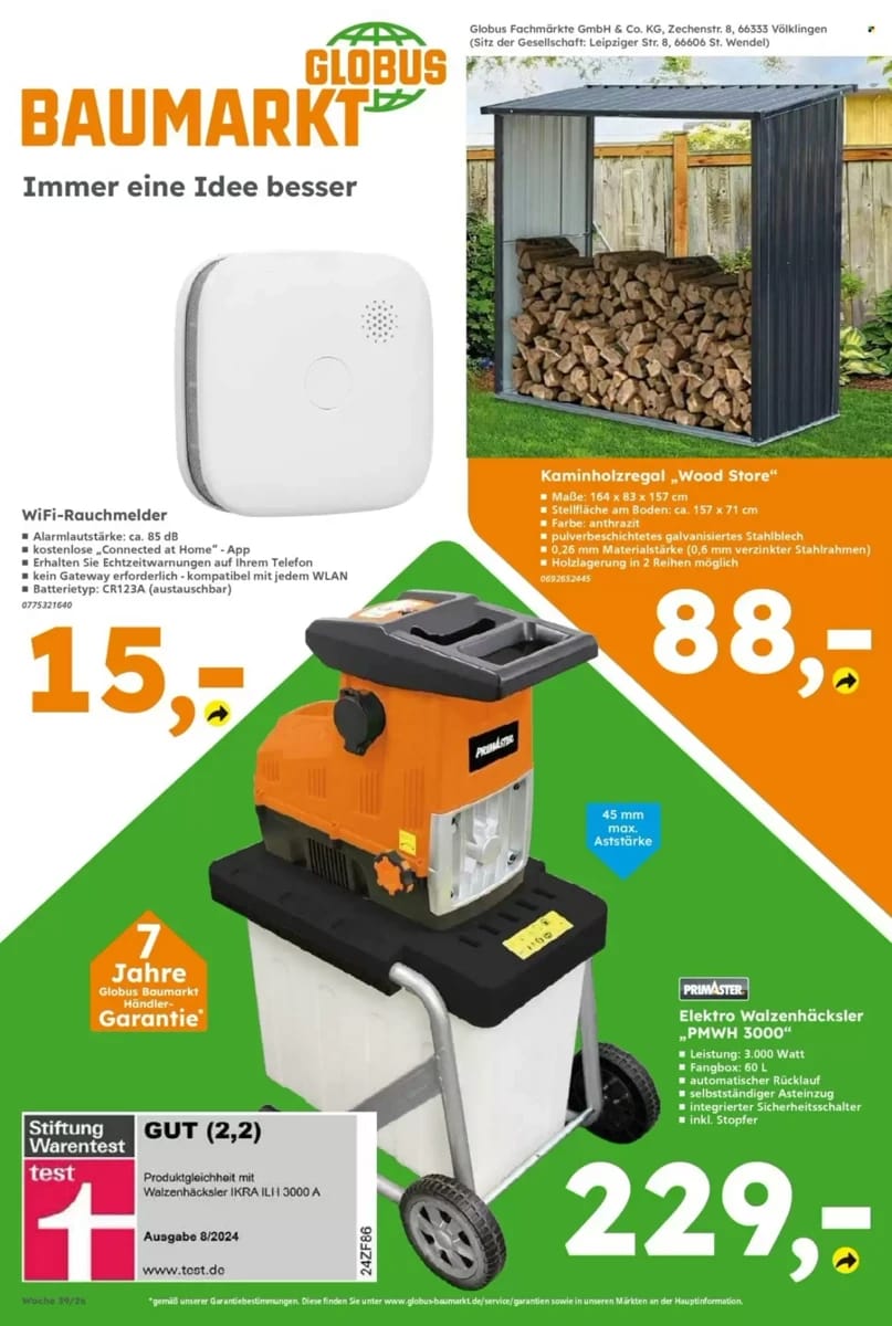Prospekt Globus Baumarkt, Seite 14 von 14