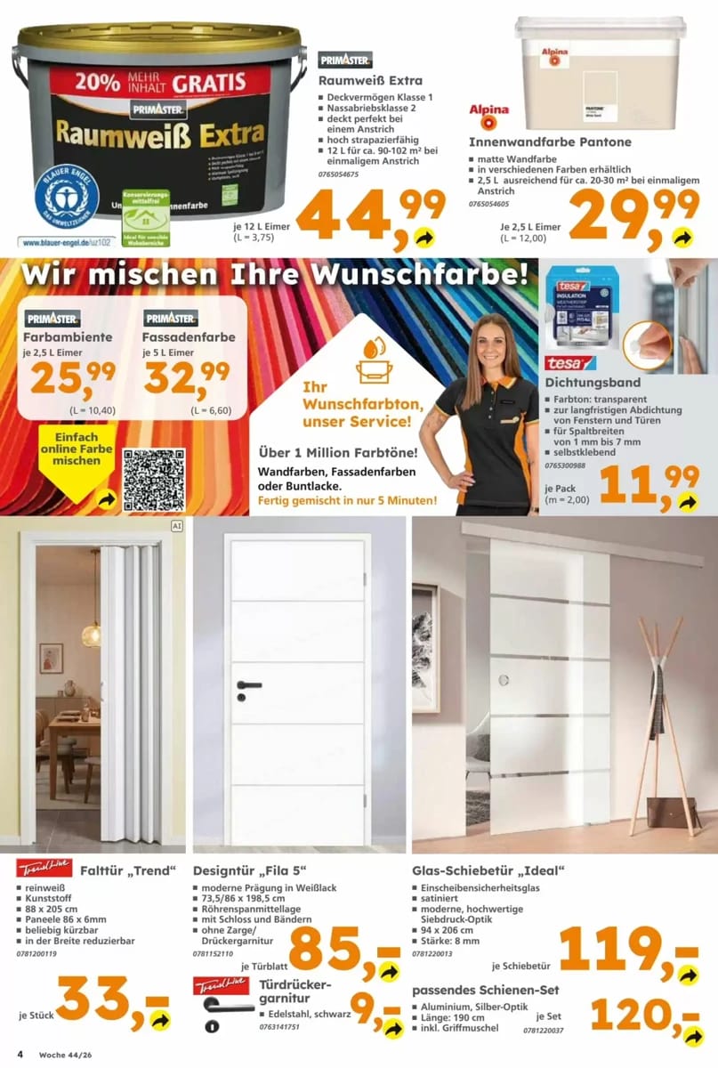 Prospekt Globus Baumarkt, Seite 4 von 8