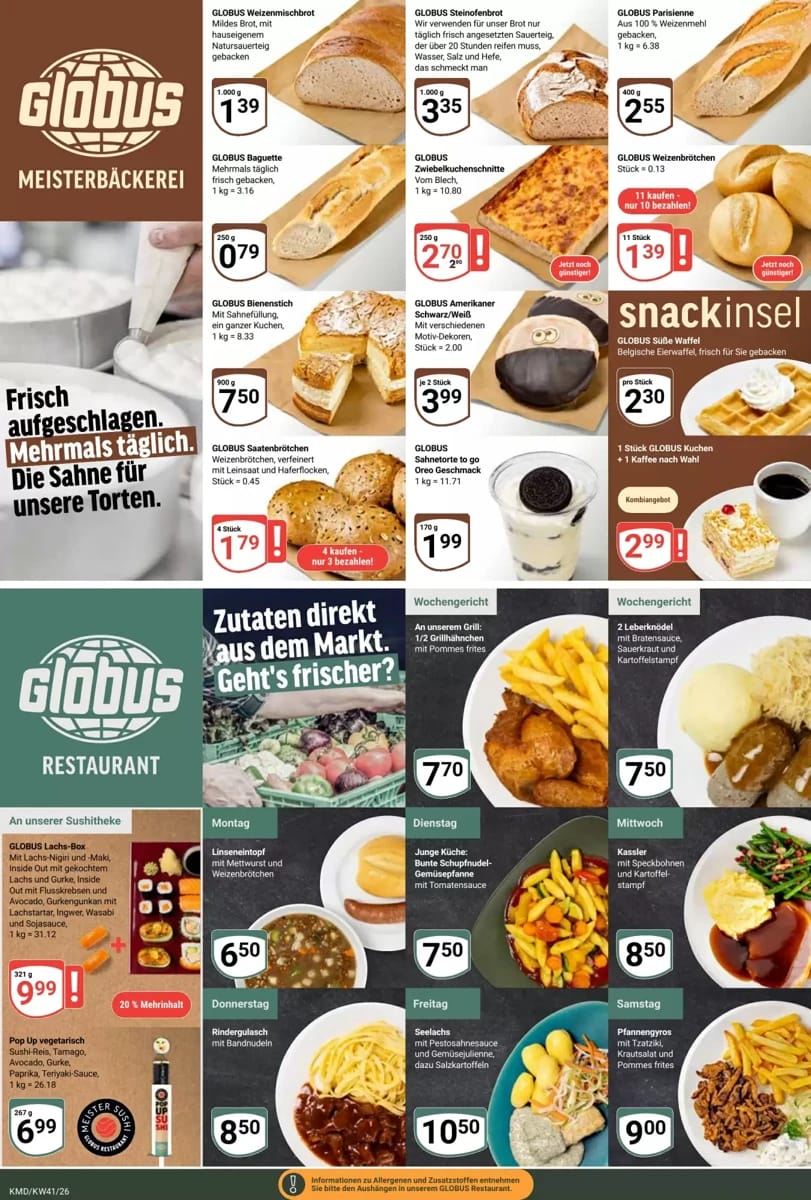 Prospekt Globus, Seite 10 von 25