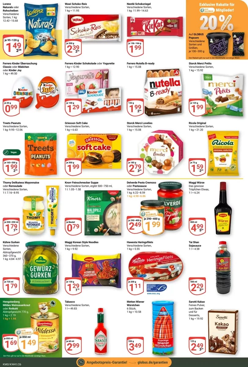 Prospekt Globus, Seite 17 von 25