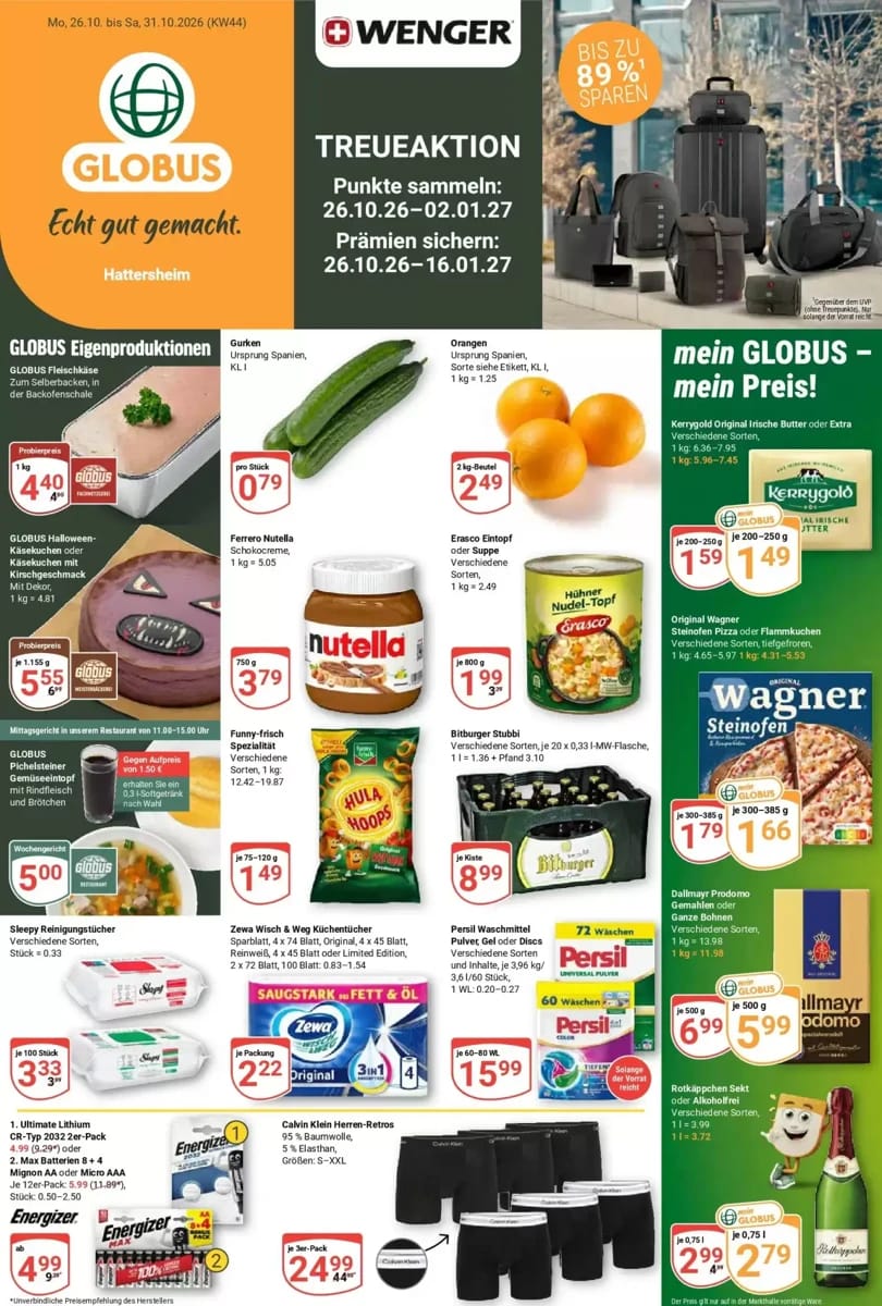 Prospekt Globus, Seite 1 von 25