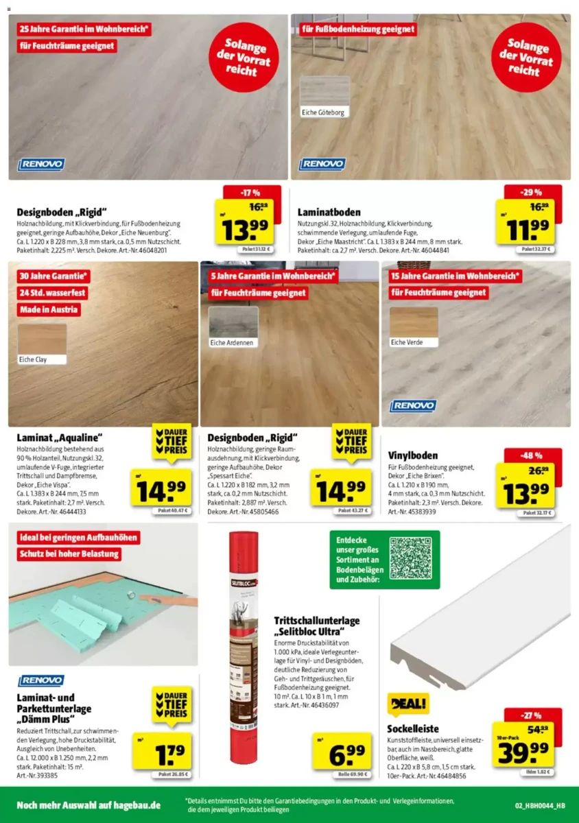 Prospekt Hagebaumarkt, Seite 2 von 9