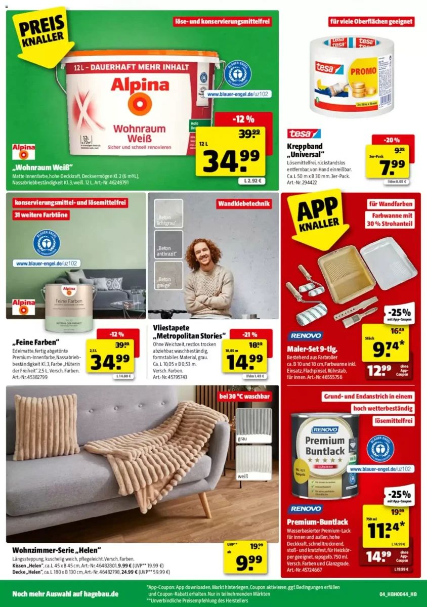 Prospekt Hagebaumarkt, Seite 4 von 9