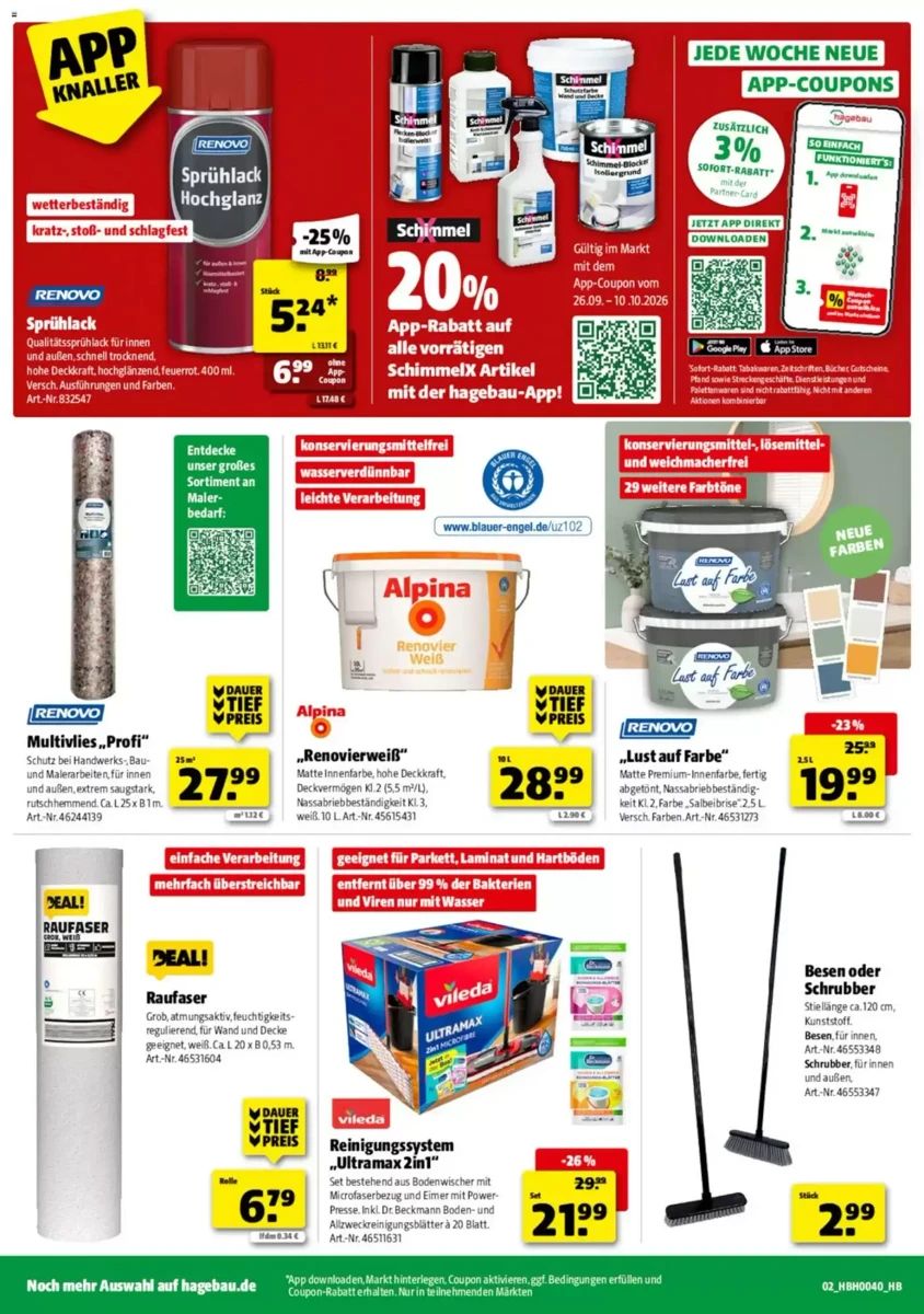 Prospekt Hagebaumarkt, Seite 2 von 9