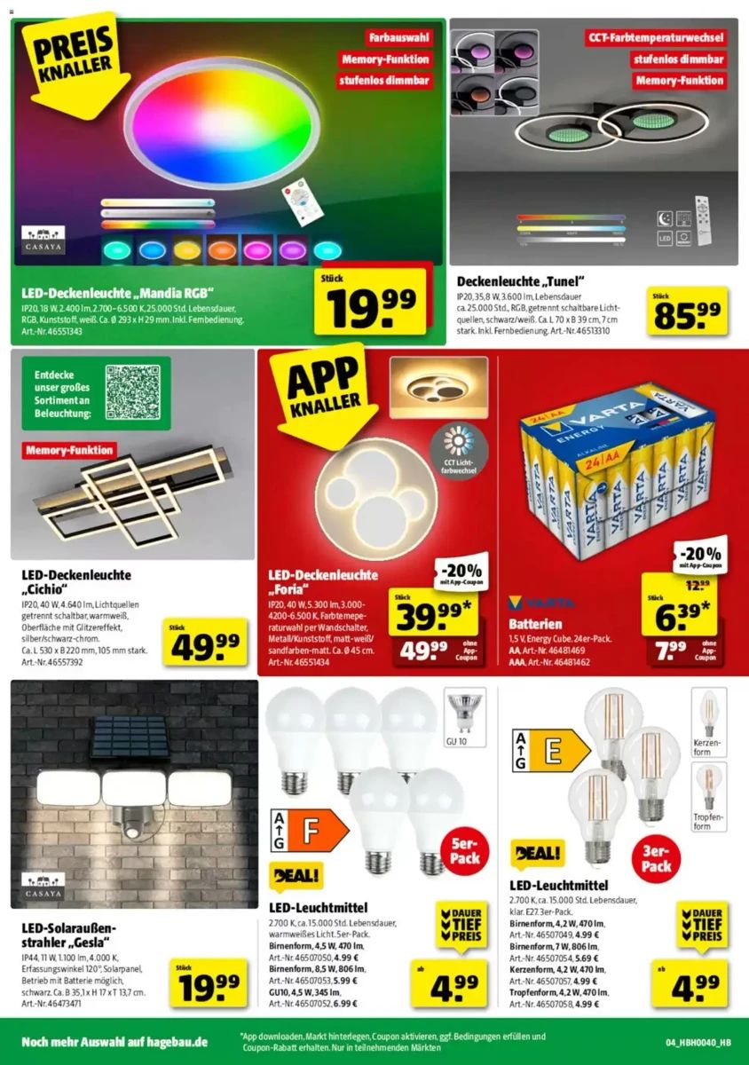 Prospekt Hagebaumarkt, Seite 4 von 9