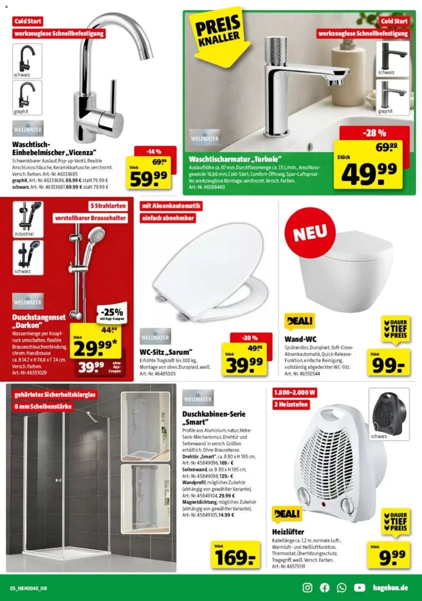 Prospekt Hagebaumarkt, Seite 5 von 9