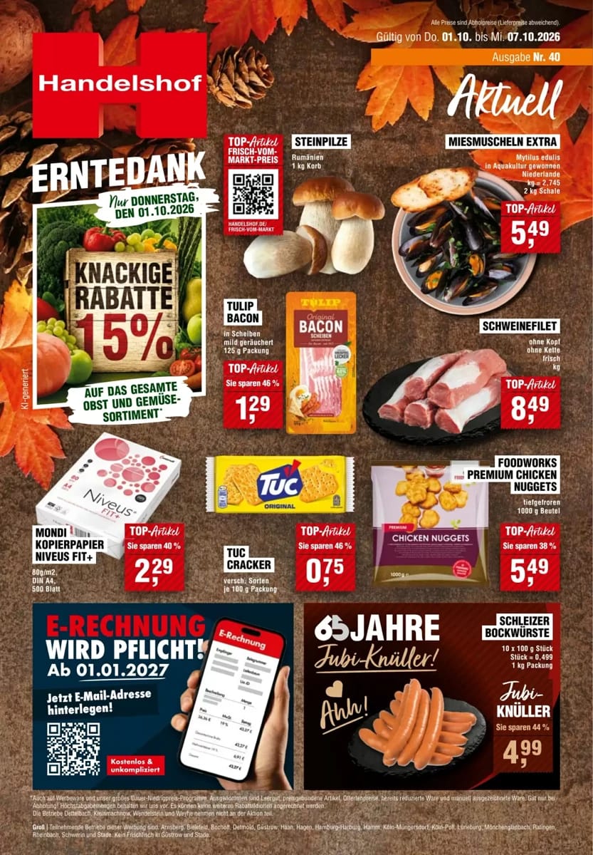 Prospekt Handelshof, Seite 1 von 24