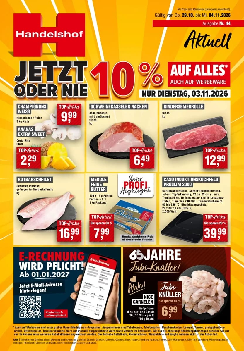 Prospekt Handelshof, Seite 1 von 24