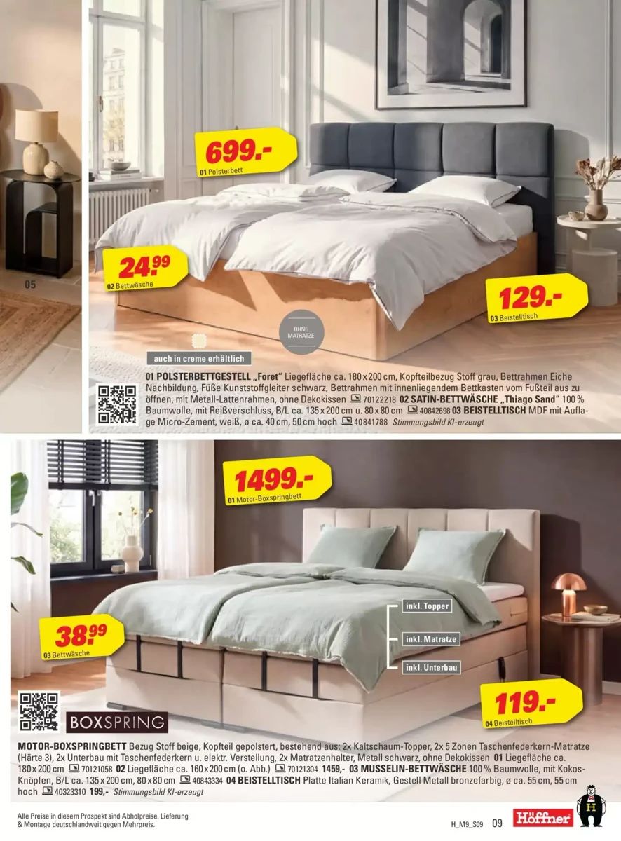 Prospekt Höffner, Seite 9 von 28