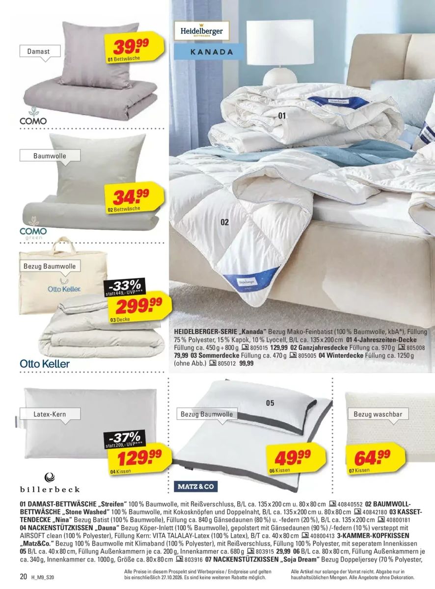 Prospekt Höffner, Seite 20 von 28