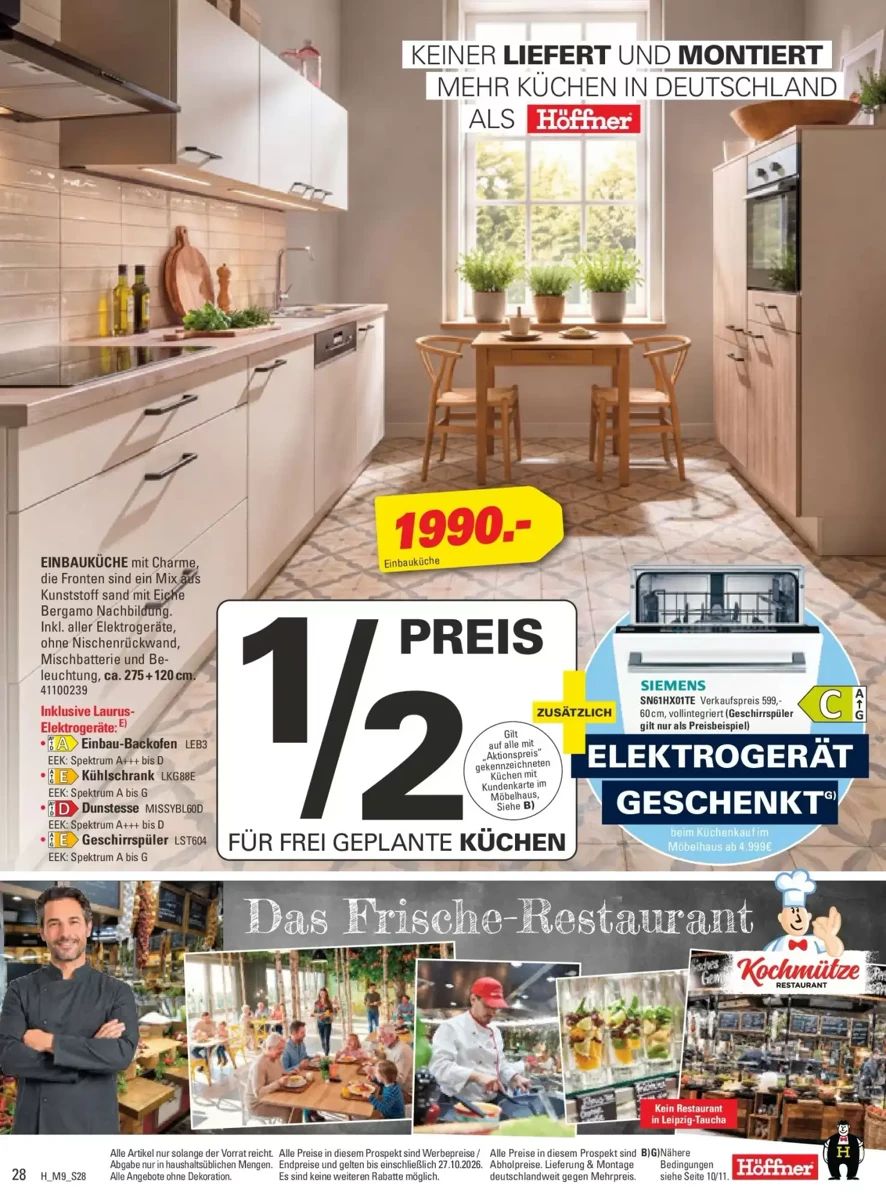 Prospekt Höffner, Seite 28 von 28