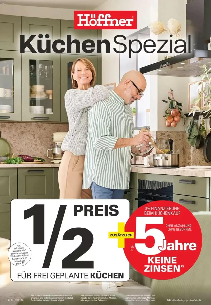 Prospekt Höffner, Seite 1 von 24