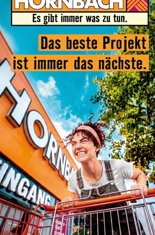Titelseite des Prospekts von Hornbach, gültig 7. Oktober 2026 – 4. November 2026