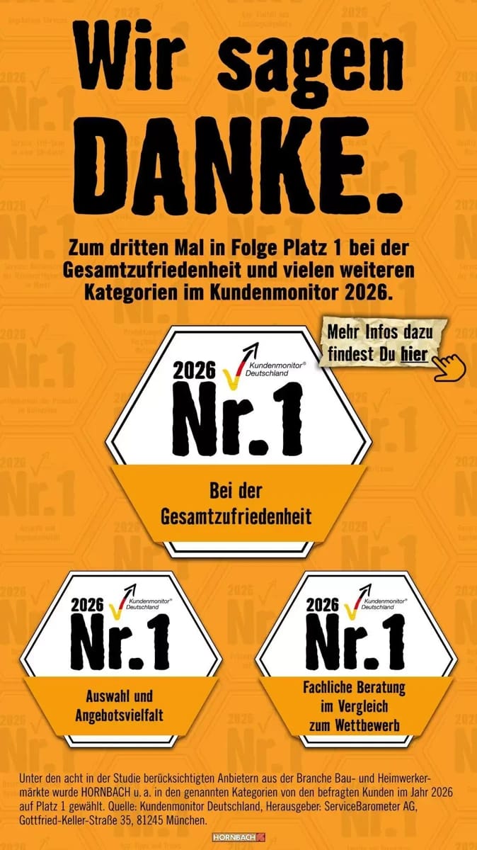 Prospekt Hornbach, Seite 2 von 31