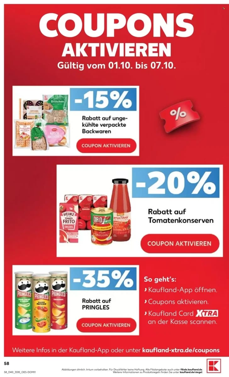 Prospekt Kaufland, Seite 58 von 66