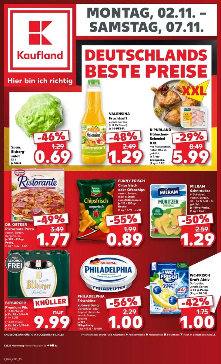Prospekt Kaufland, Seite 1 von 68